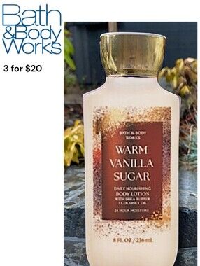 Bath & Body Works Warm Vanilla Sugar Body Lotion